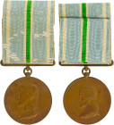 GREECE: Medal of the Greek-Bulgarian War 1913. With full original ribbon. Engraved by G Iakovides. (Stratoudakis 110.02). Extremely Fine.