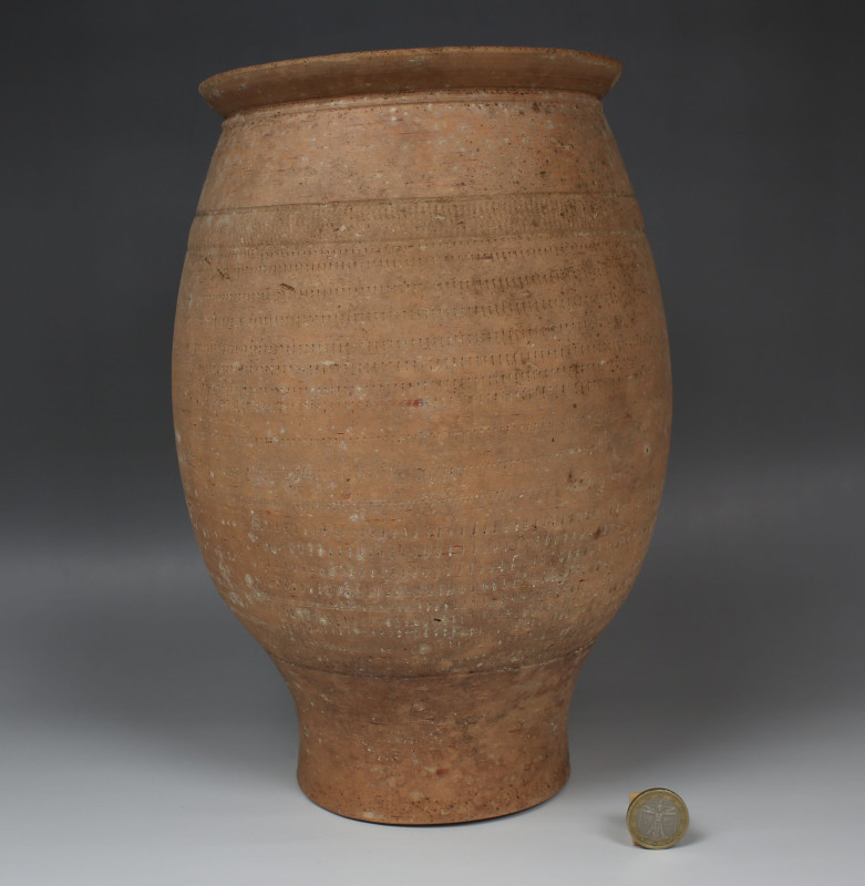 Gallo-Roman vessel

ITEM: Vessel
 MATERIAL: Pottery
 CULTURE: Roman, Gaul
 ...