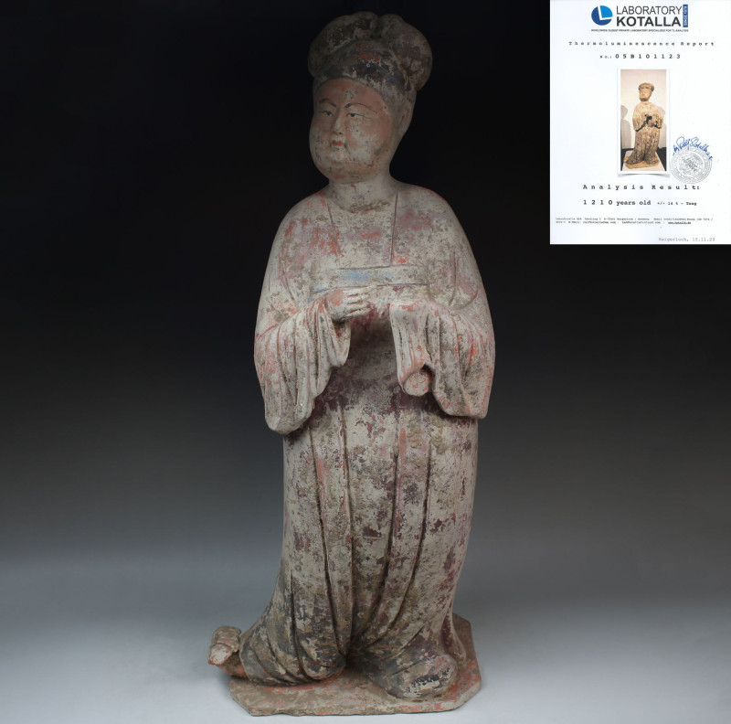 Chinese statuette of a Fat Lady

ITEM: Statuette of a Fat Lady
 MATERIAL: Pot...