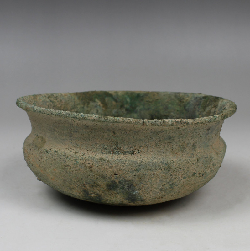 Greek bowl

ITEM: Bowl
 MATERIAL: Bronze
 CULTURE: Greek, Hellenistic period...
