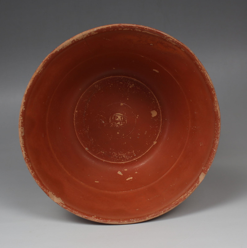 Roman bowl with maker's mark

ITEM: Bowl with maker's mark
 MATERIAL: Terra S...