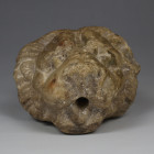 Greek sima with shape of lion head (Waterspout)