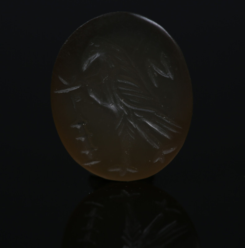 Roman gem depicting an eagle

ITEM: Gem depicting an eagle
 MATERIAL: Stone
...