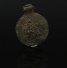 Roman amulet depicting Diana