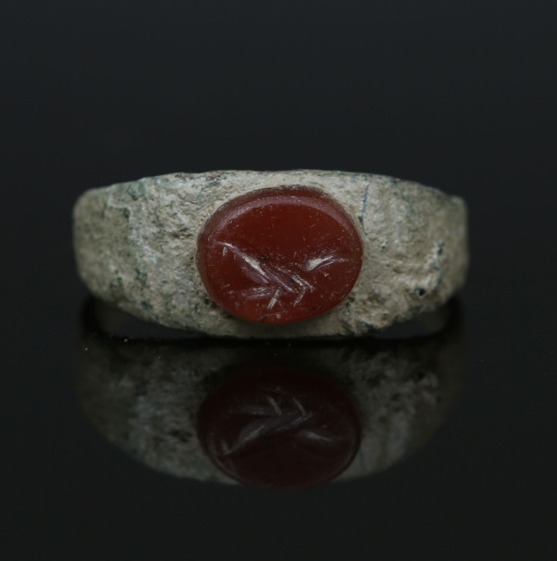 Roman ring depicting a bird

ITEM: Ring depicting a bird
 MATERIAL: Bronze
 ...
