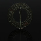 Medieval 'AVE MARIA' fibula