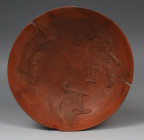 Roman bowl depicting a venatio