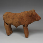 Greek statuette of a cow