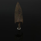 Seleucid arrowhead with emblem of Antiochos VII Sidetes