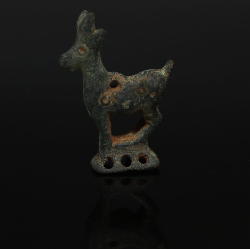 Bronze Age, Luristan ibex figurine

ITEM: Ibex figurine
 MATERIAL: Bronze
 C...