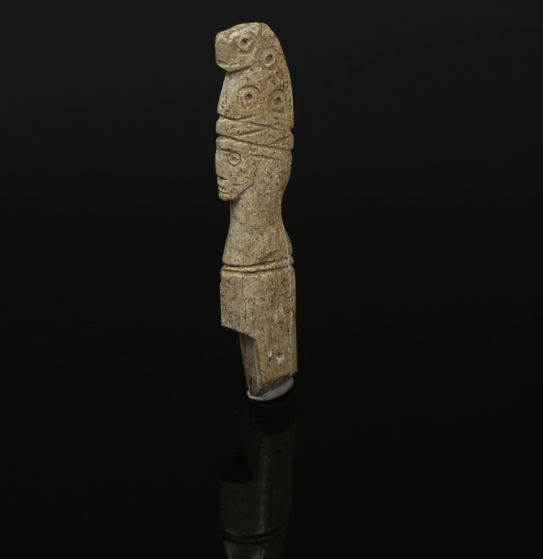 Roman knife handle in the form of a male head with phrygian cap

ITEM: Knife h...