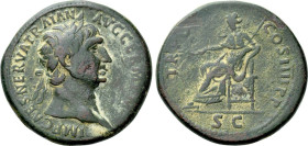 Roman, Sestertius, Trajan, 98 - 117 A.D