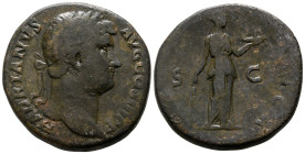 Roman, Sestertius, Hadrian, 117 - 138 A.D