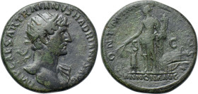 Roman, Dupondius, Hadrian, 117 - 138 A.D