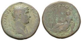 Roman, As, Hadrian, 117 - 138 A.D
