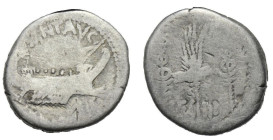 Roman, Denarius, Marc Antony, 32-31 B.C