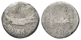 Roman, Denarius, Marc Antony, 32-31 B.C