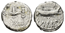 Roman, Denarius, Marc Antony, 32-31 B.C