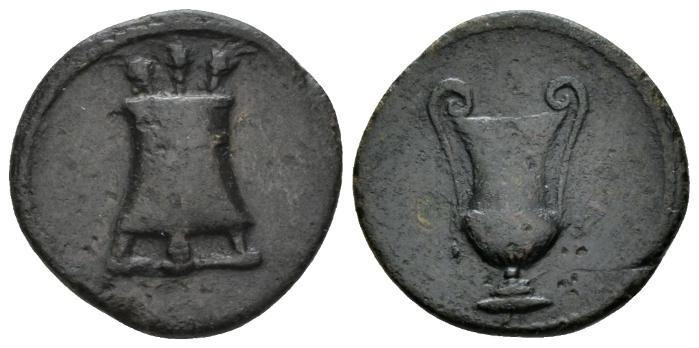 Roman, Tessera, Domitian to Antoninus Pius, 81-161 A.D

RULER: Domitian to Ant...