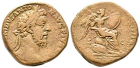 Roman, Sestertius, Commodus, 180 - 192 A.D