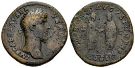 Roman, Sestertius, Lucius Verus, 161 - 169 A.D