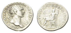 Roman, Denarius, Trajan, 98 - 117 A.D