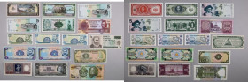 Latin America, set of interesting banknotes, (16 pieces)