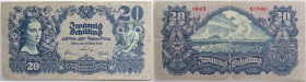 Austria, 20 szylingów 1945