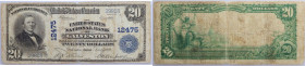 United States of America, National Bank, 20 Dollars 1923, Galveston, Texas