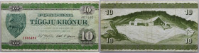 Faroe Islands, 10 Kroner (1974)