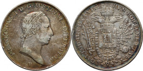 Austria, Italy, Lombardy-Venetia, Franz I, 1/2 Scudo 1822 V, Venice