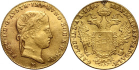 Austria, Ferdinand I, Ducat 1848 E, Alba Iulia