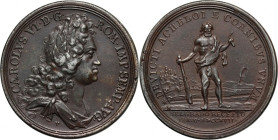 Austria, Charles VI, medal from 1717, Conquest of Belgrade