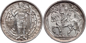 Czechoslovakia, Kremnica, medal from 1929, 1000 years of the Baptism of the Czech Republic