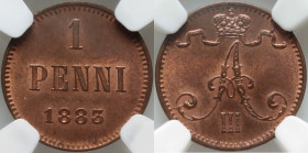 Finland, Alexander III, 1 Penni 1883, Helsinki
