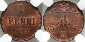Finland, Alexander III, 1 Penni 1894, Helsinki