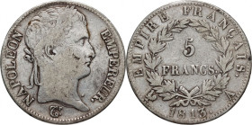 France, Napoleon I, 5 Francs 1813 A, Paris
