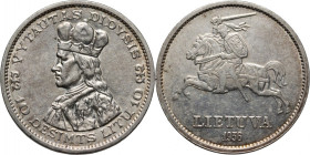 Lithuania, 10 Litu 1936, Vytautas