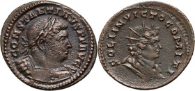 Roman Empire, Constantine I 306-337, Follis, Trier
