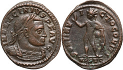 Roman Empire, Licinius I 308-324, Follis Ostia