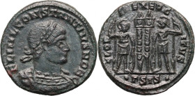Roman Empire, Constantius II as Caesar 316-337, Follis, Siscia