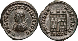 Roman Empire, Constantine II as Caesar, 317-337, Follis, Heraclea