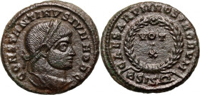 Roman Empire, Constantine II as Caesar, 317-337, Follis, Siscia
