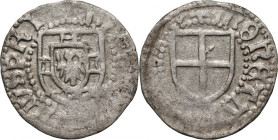 Zakon Krzyżacki, Ludwik von Erlichshausen 1450-1467, szeląg, Królewiec R3