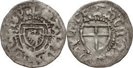 Zakon Krzyżacki, Jan von Tiefen 1489-1497, szeląg, Królewiec R3