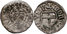 Zakon Krzyżacki, Jan von Tiefen 1489-1497, szeląg, Królewiec R3