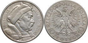 II RP, 10 złotych 1933, Warszawa, Jan III Sobieski