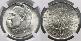 II RP, 10 złotych 1936, Józef Piłsudski