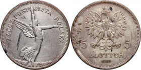 II RP, 5 złotych 1930, Warszawa, Nike