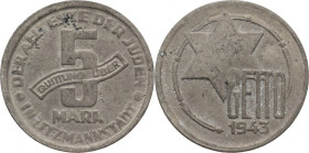 Getto w Łodzi, 5 marek 1943, Łódź, aluminium-magnez
